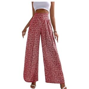 Karma Highway Beautiful Floral High -waisted bell bottom Pants